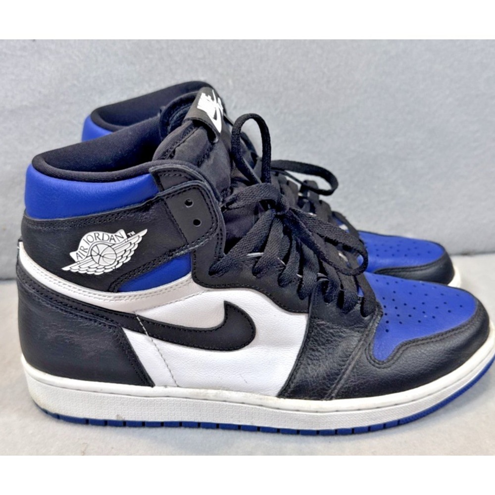 Air Jordan 1 Retro High OG Game Royal Blue White Black 2020 555088-041. sz 10.5